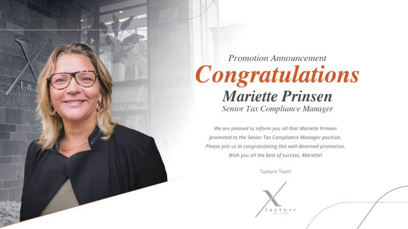 Congratulations Mariette Prinsen